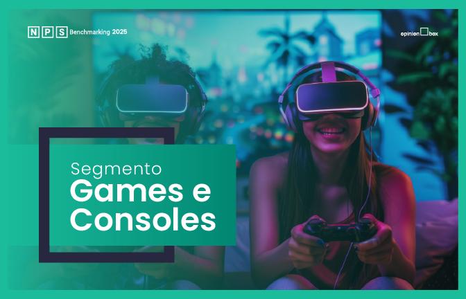 Games e consoles - NPS Benchmarking 2025