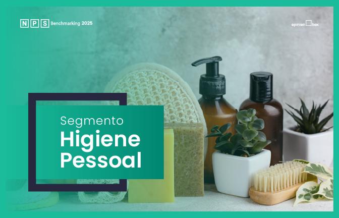 Higiene pessoal - NPS Benchmarking 2025
