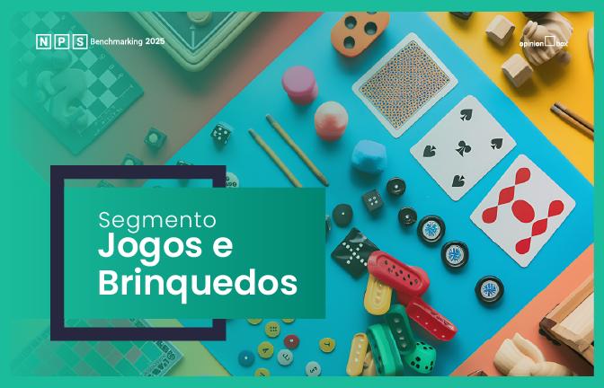 Jogos e brinquedos - NPS Benchmarking 2025