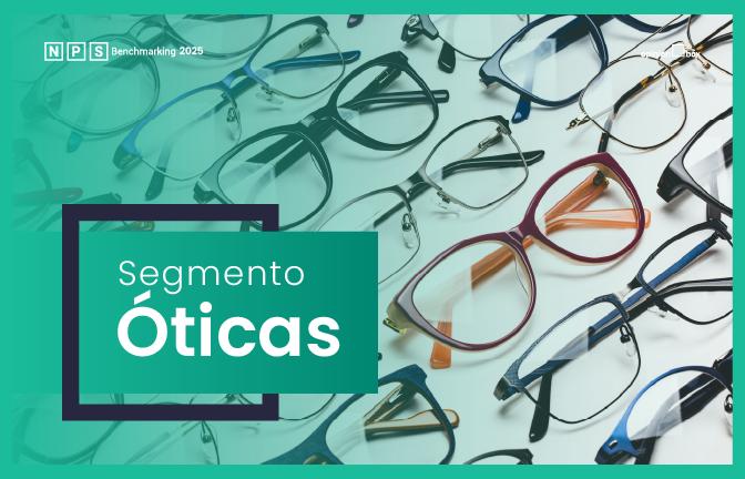 Óticas - NPS Benchmarking 2025