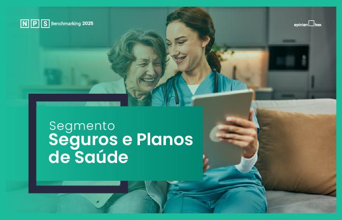 Seguros e planos de saúde - NPS Benchmarking 2025